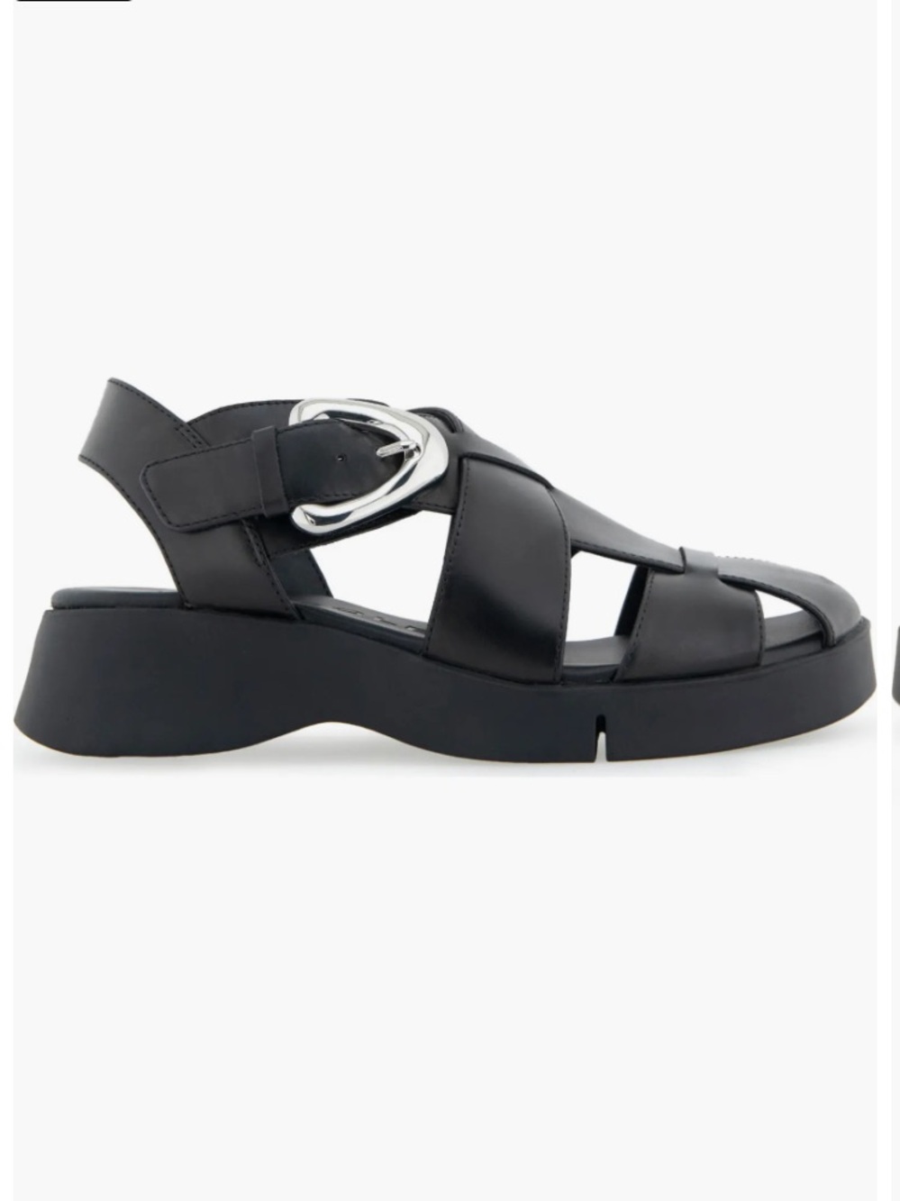 Aerosoles Fabian Leather Fisherman Sandals NEW